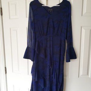 Banana Republic Ruffle Camo Dress